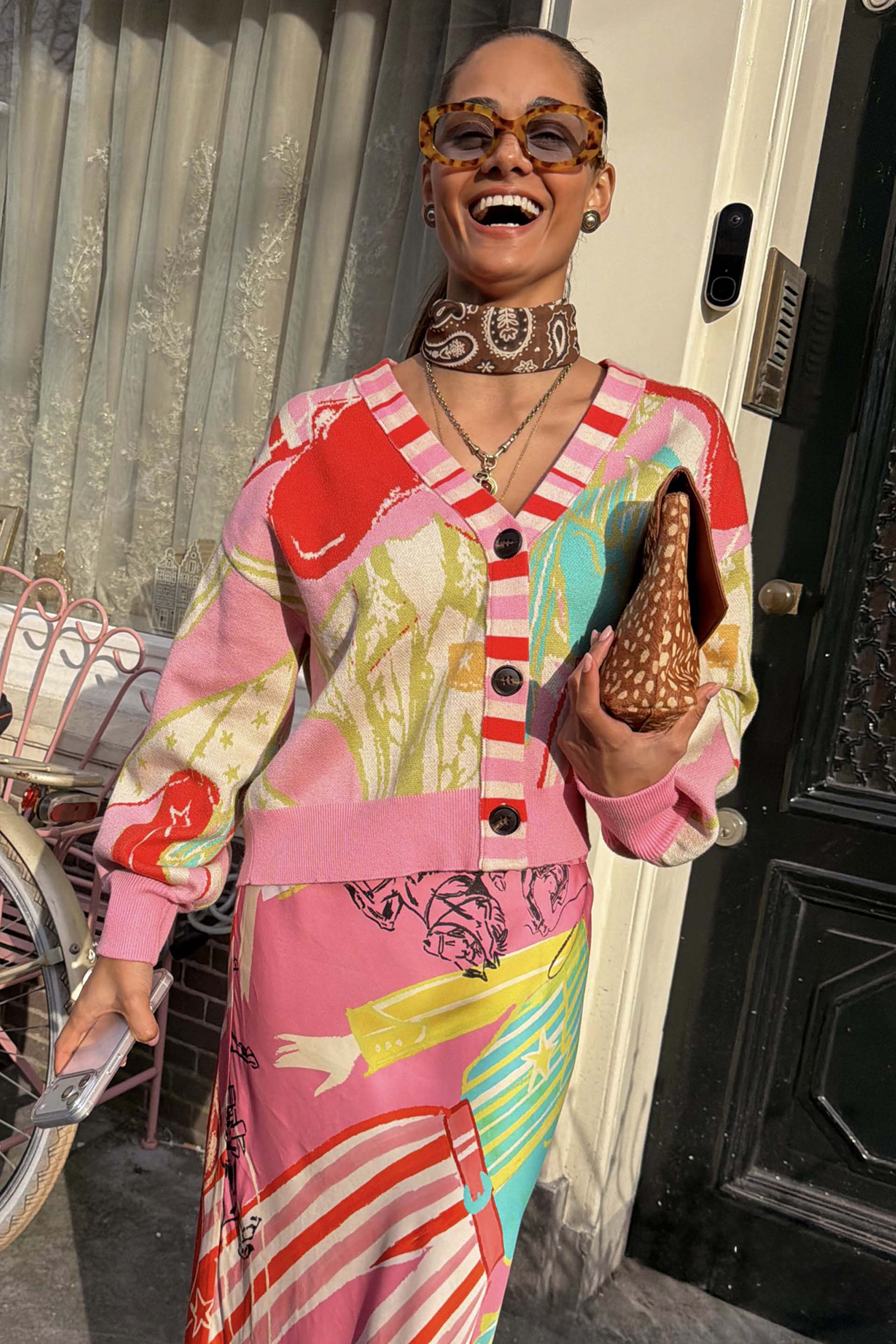 Pink Dallas Cardigan - Image 5