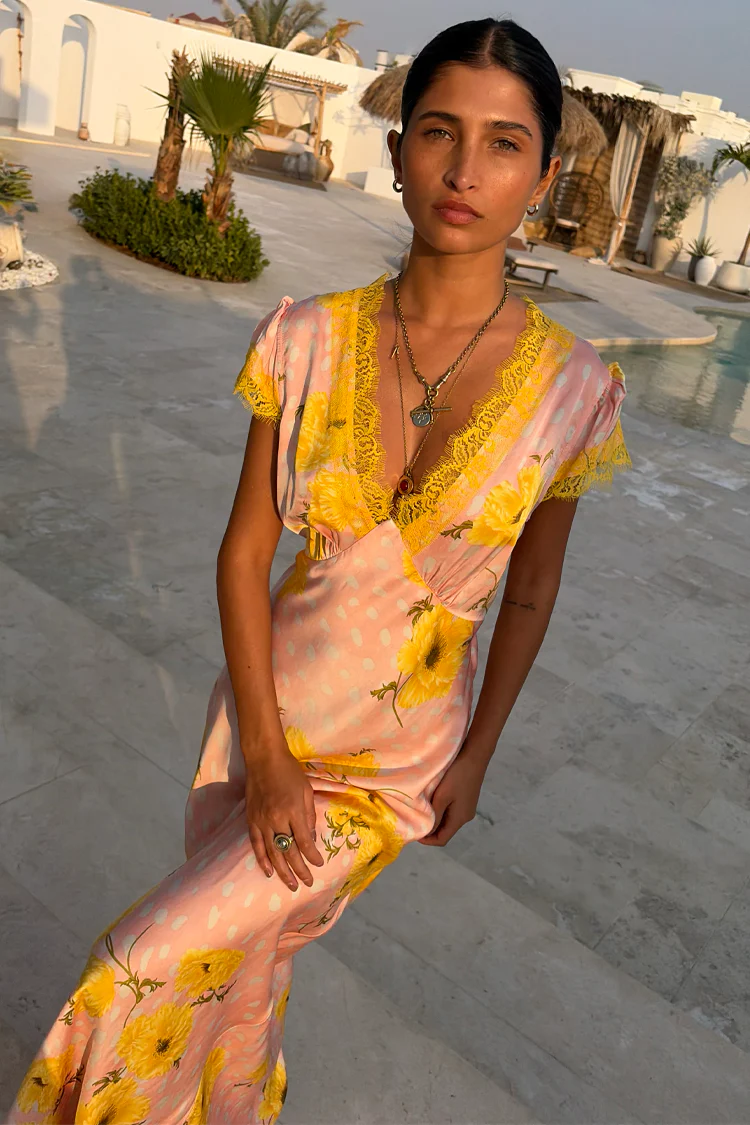 Pink Fawn Poppy Olivia Dress - Image 4