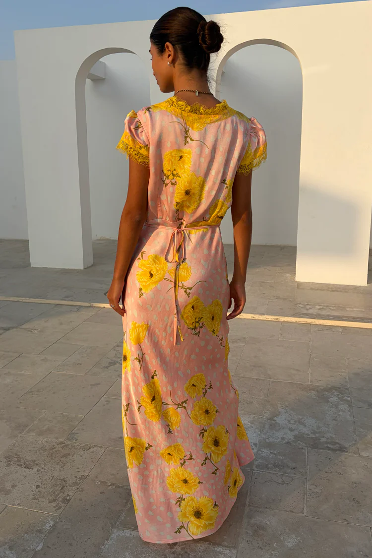 Pink Fawn Poppy Olivia Dress Petite - Image 8