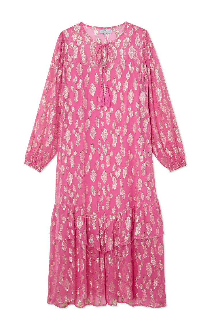 Pink Jacquard Harmony Dress Petite - Image 9