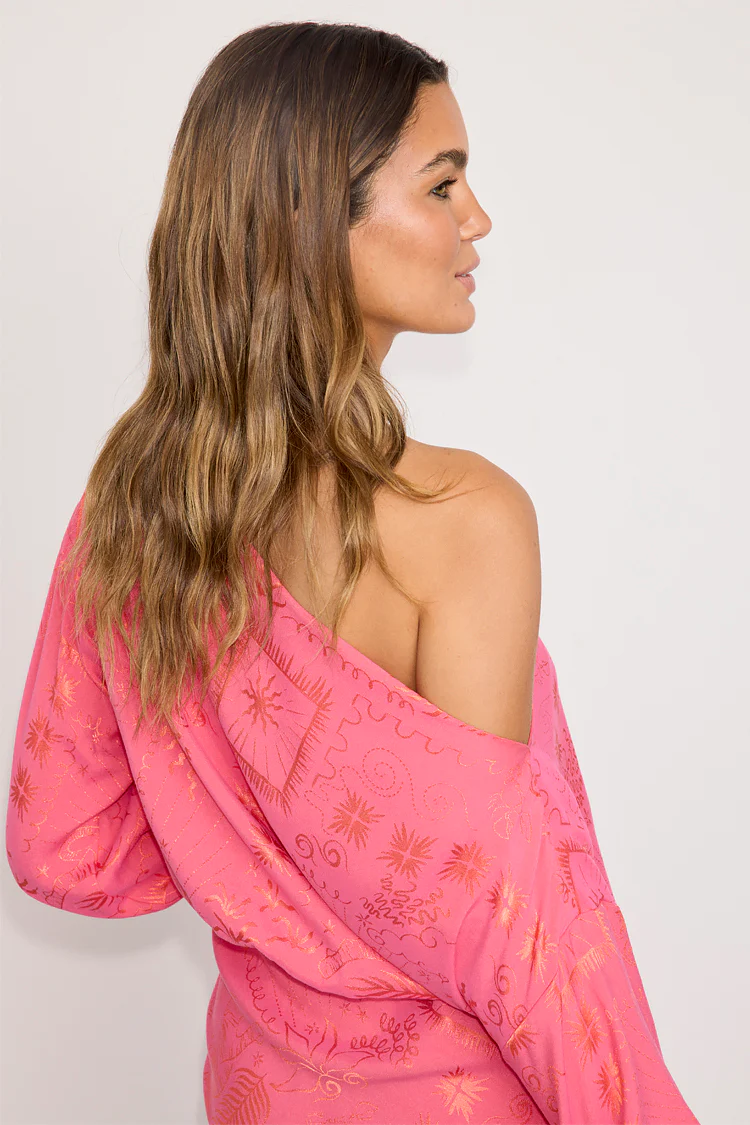 Pink Safari Mini Tilly Dress - Image 10