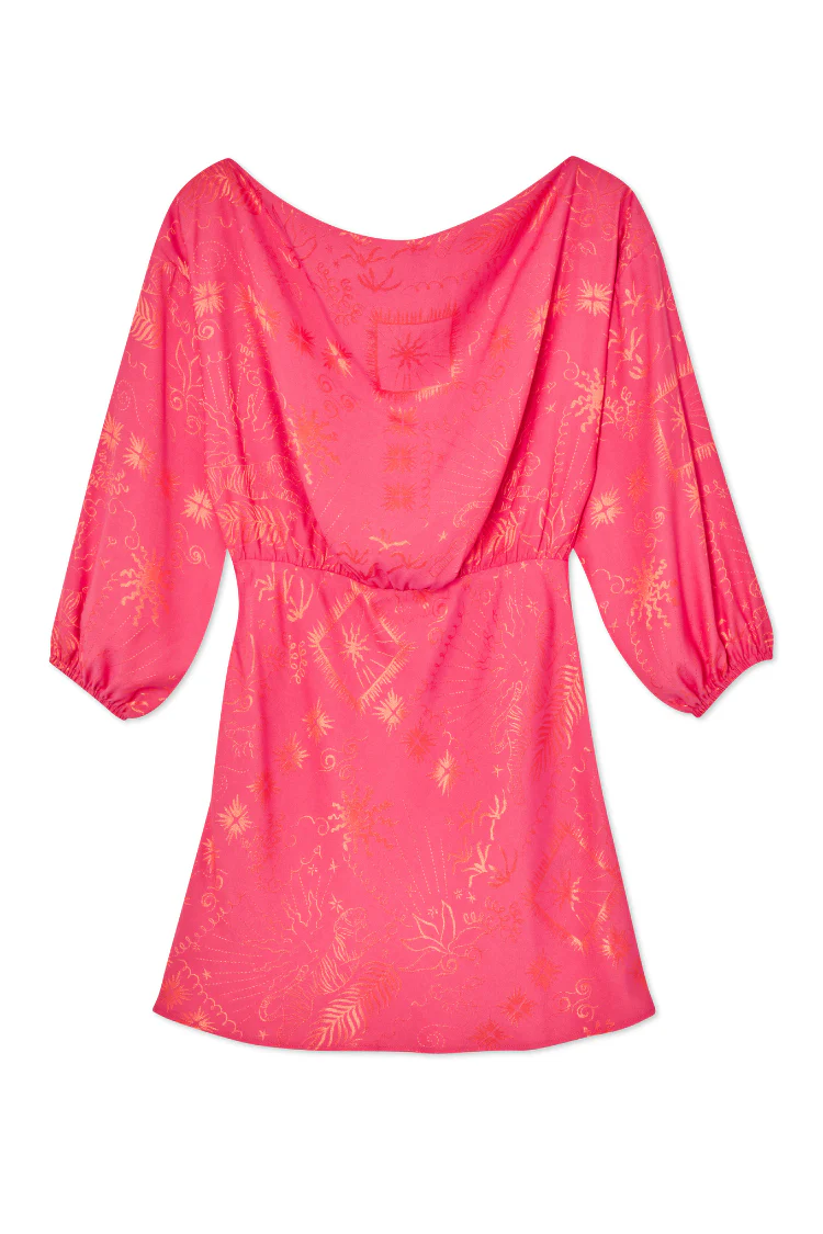 Pink Safari Mini Tilly Dress - Image 11