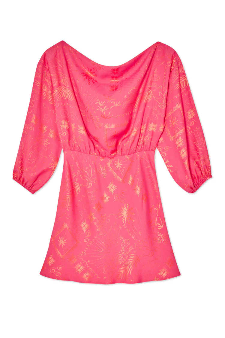 Pink Safari Mini Tilly Dress - Image 12