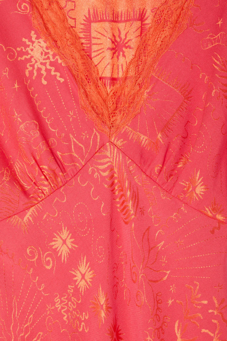 Pink Safari Thea Maxi Dress - Image 10