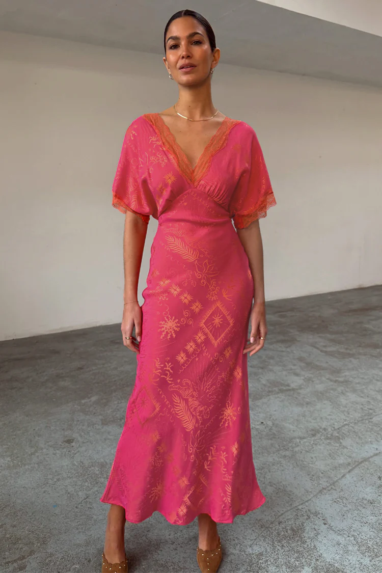 Pink Safari Thea Maxi Dress - Image 2