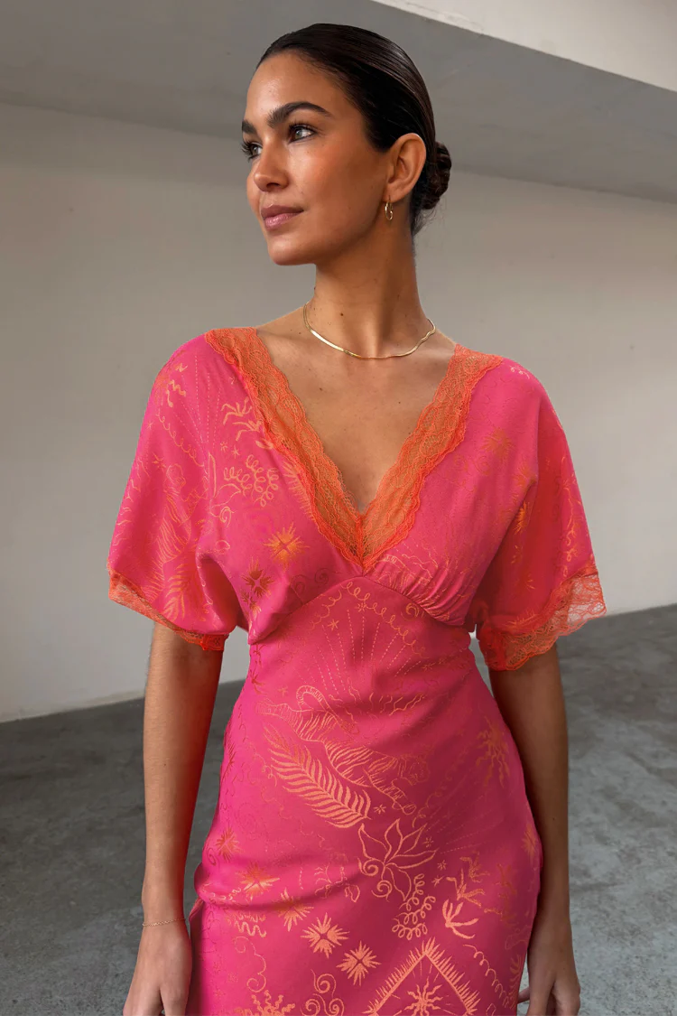 Pink Safari Thea Maxi Dress - Image 3