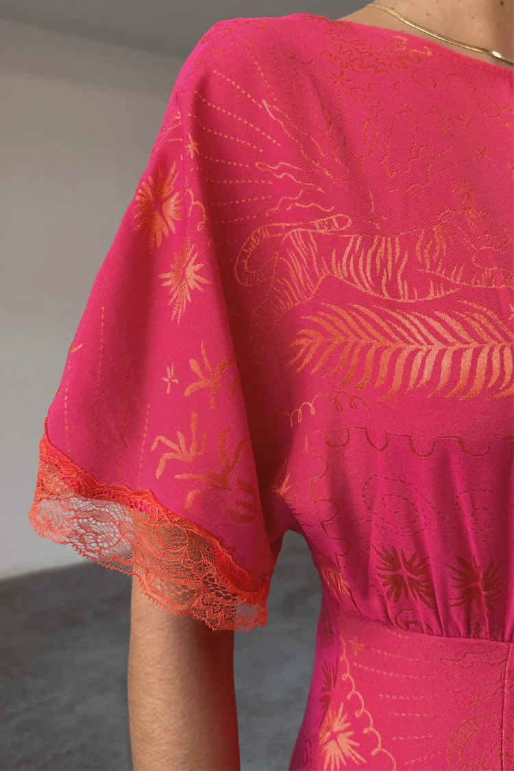 Pink Safari Thea Maxi Dress - Image 5