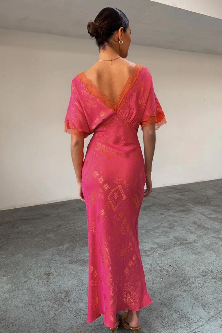 Pink Safari Thea Maxi Dress - Image 6