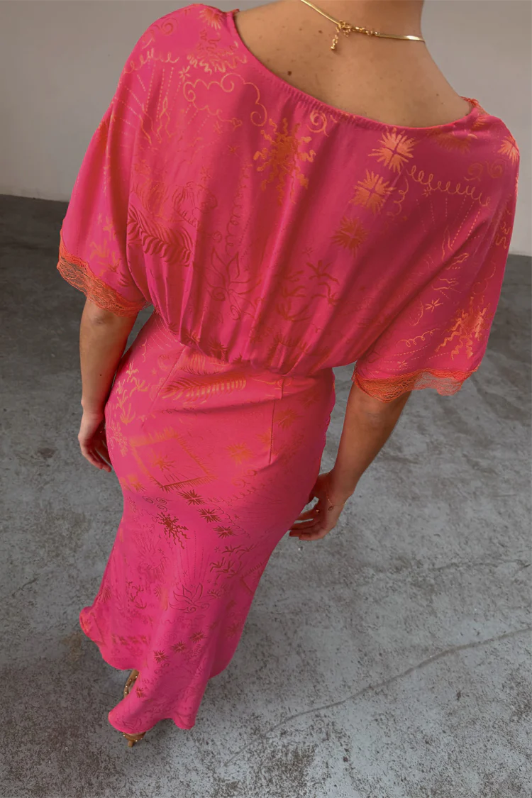Pink Safari Thea Maxi Dress - Image 7