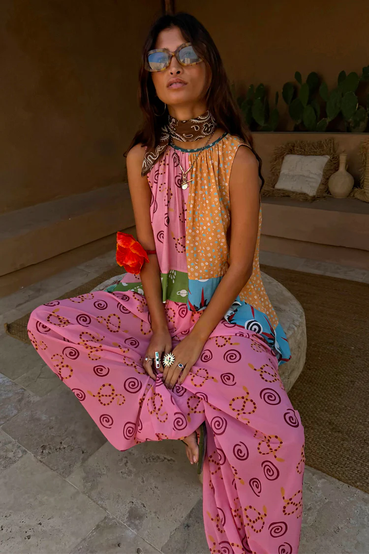 Pink Snake Balloon Trouser - Image 5
