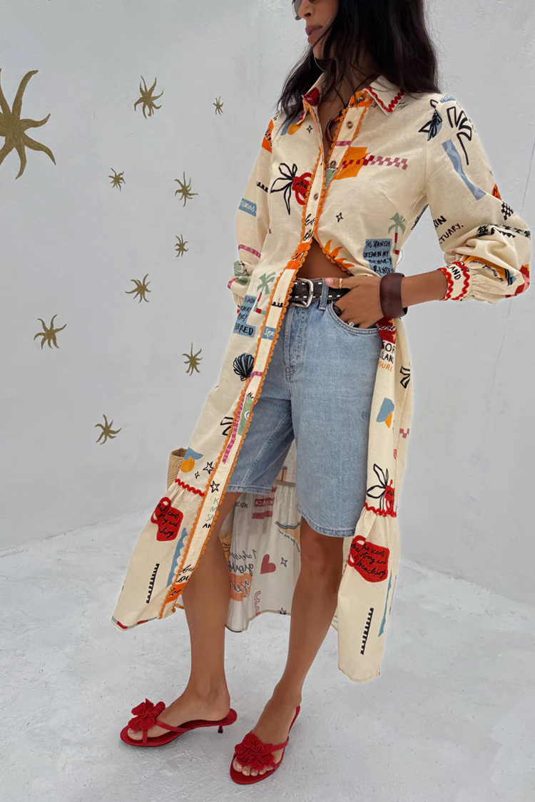 Poema Shirt Dress - Image 3