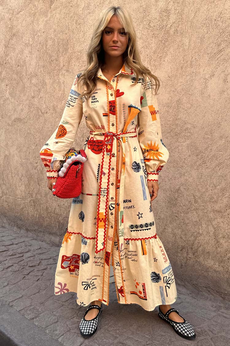 Poema Shirt Dress - Image 8