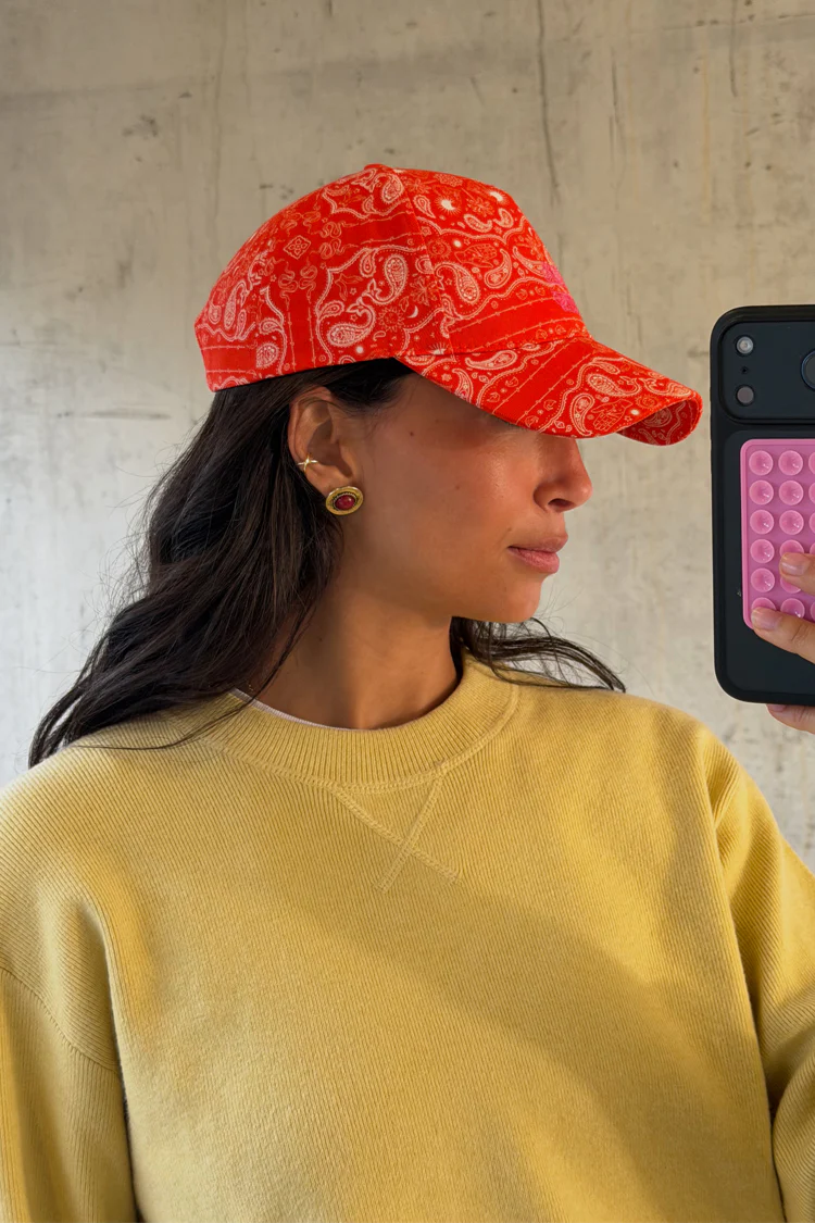 Red Bandana Cap - Image 5