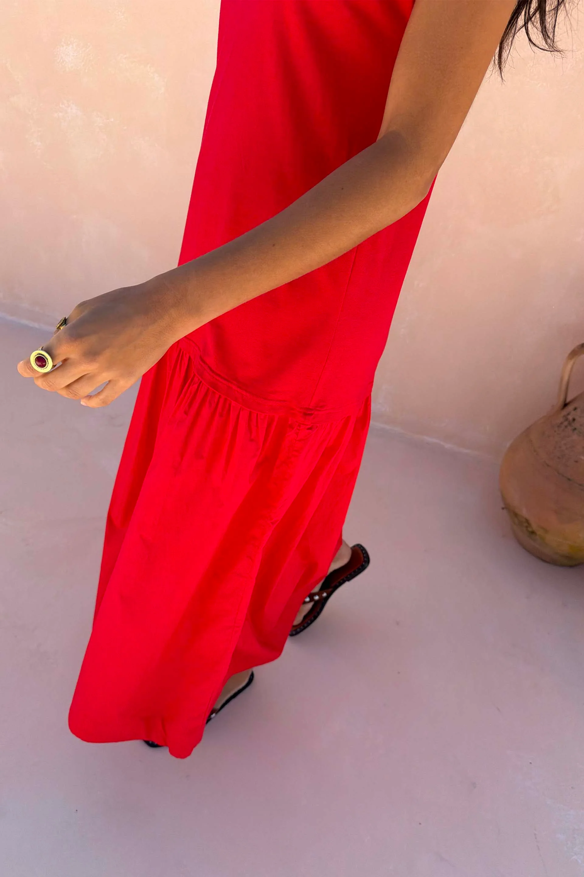 Red Darcy Dress - Image 7