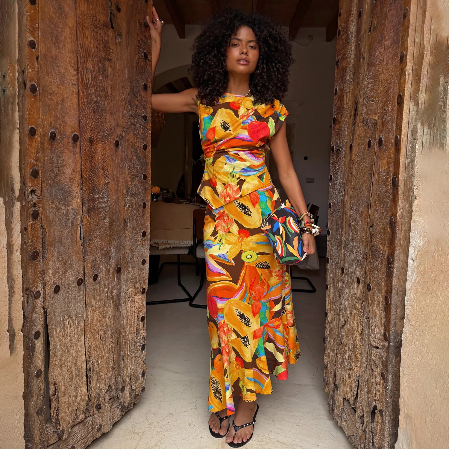 Rio Asymmetric Skirt