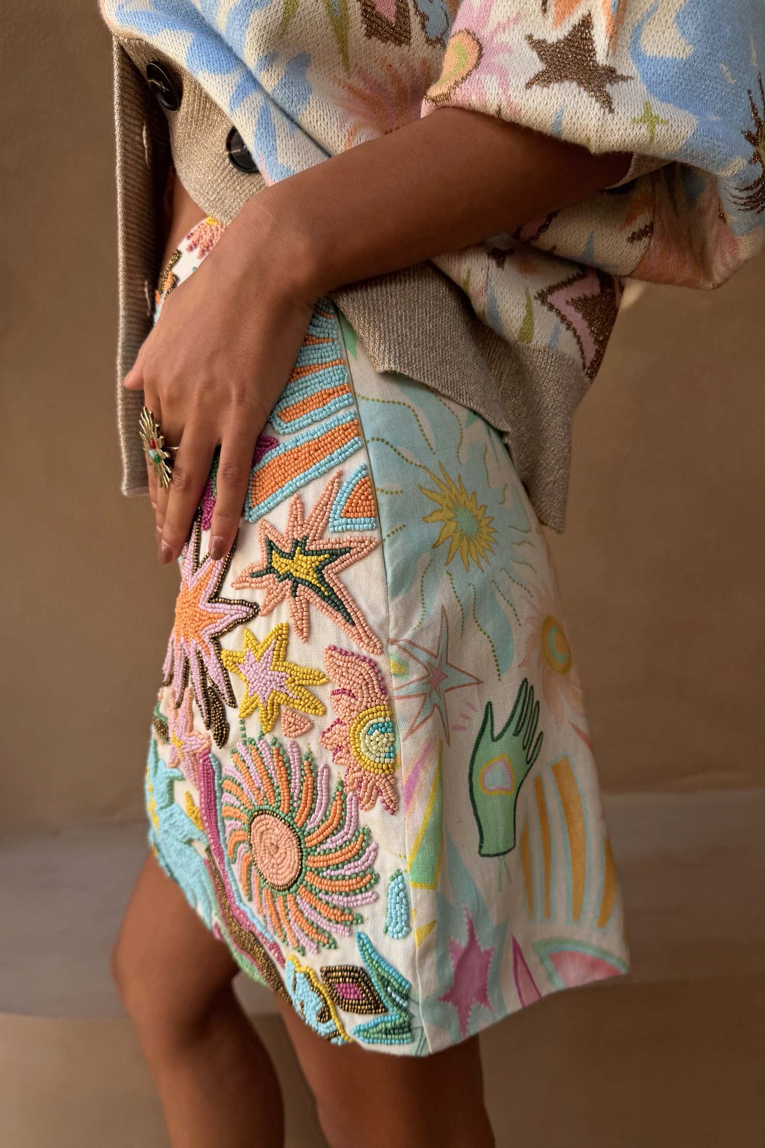 Star Beaded Dreamer Skirt - Image 7