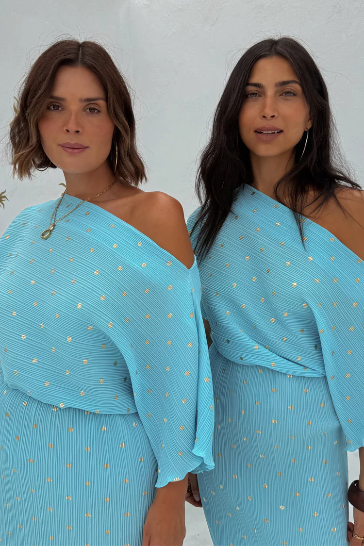 Turquoise Tilly Dress - Image 7