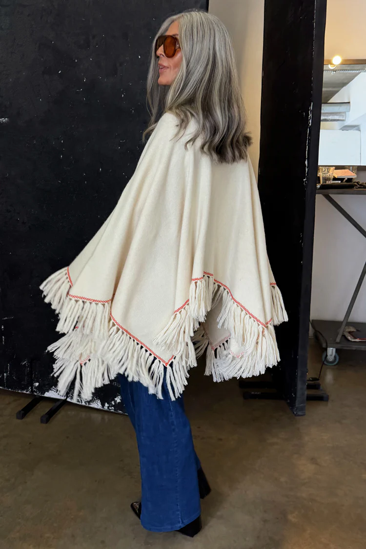 Western Knitted Cape - Image 3