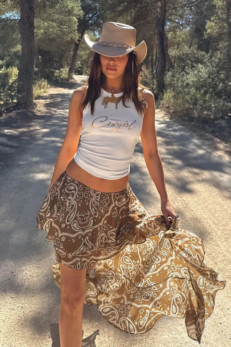 White Cowgirl Tank - Image 6