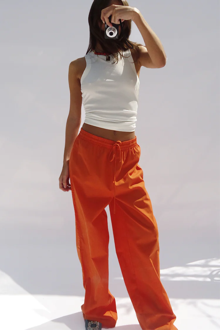 White Ribbed Tank - Image 8