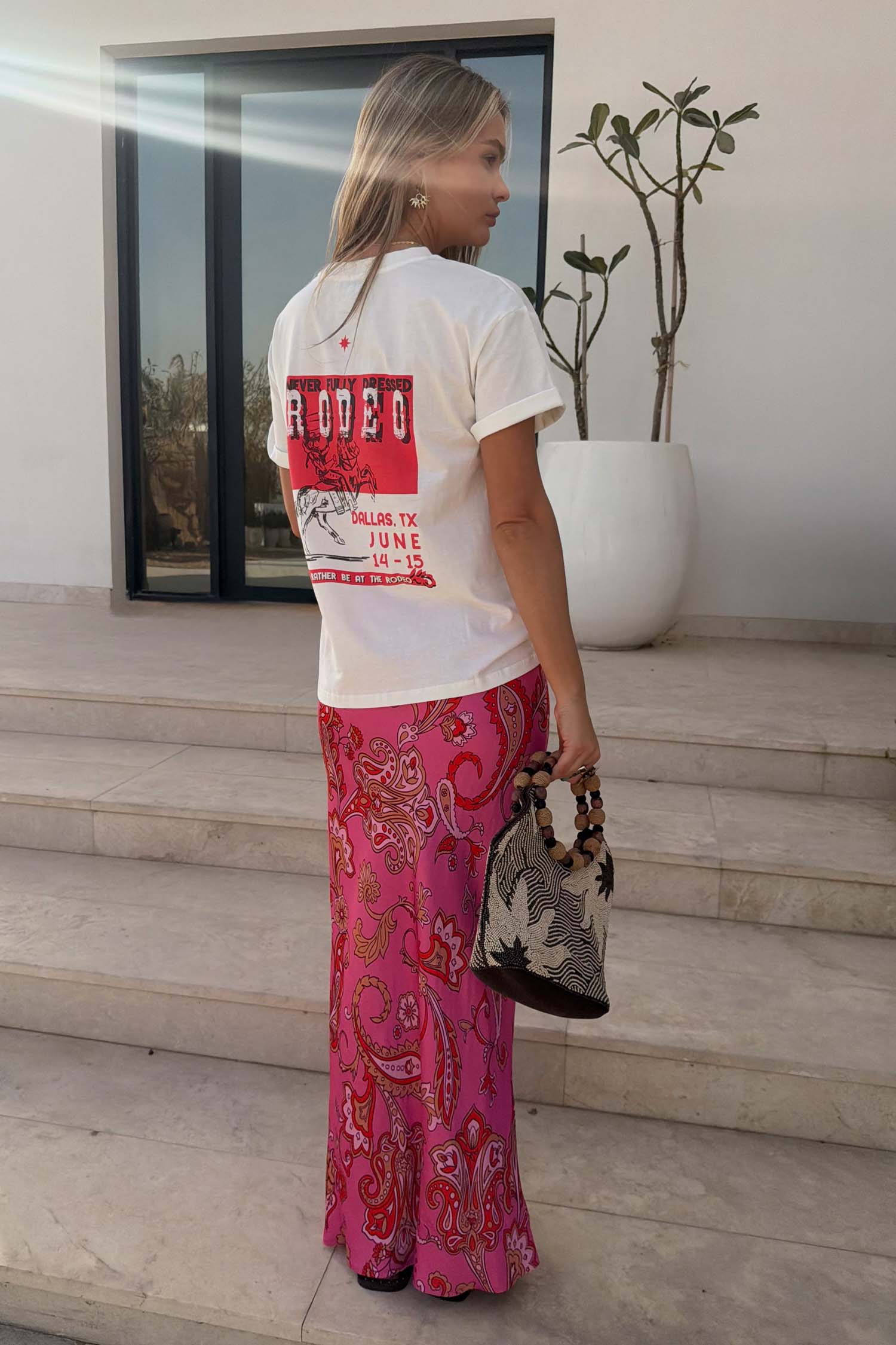 White Rodeo T-Shirt - Image 2