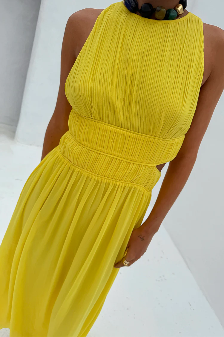 Yellow Ella Dress - Image 4